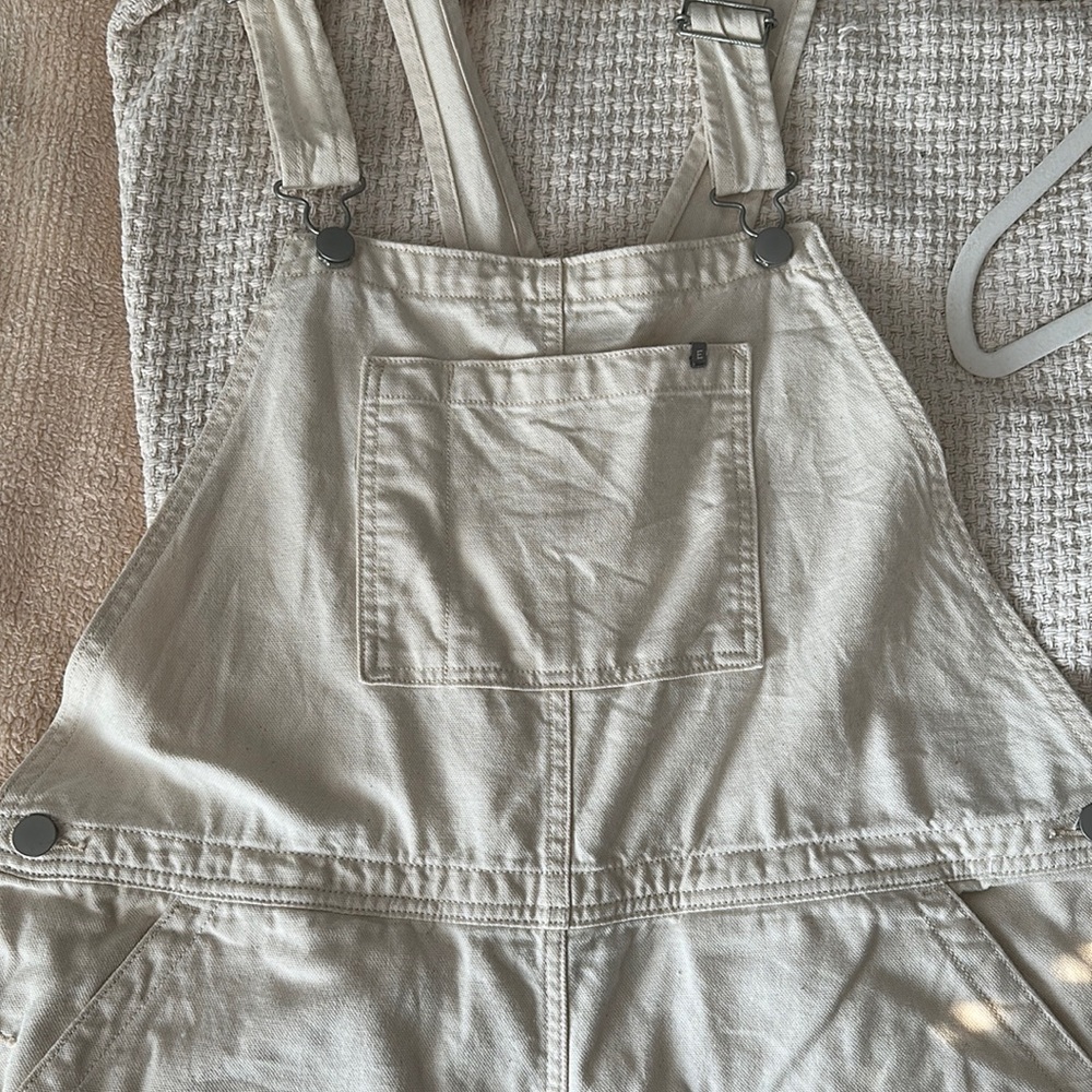 Everlane Canvas Overalls